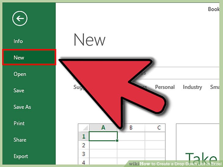 Cách để thêm nút UP, DOWN vào Excel 2013