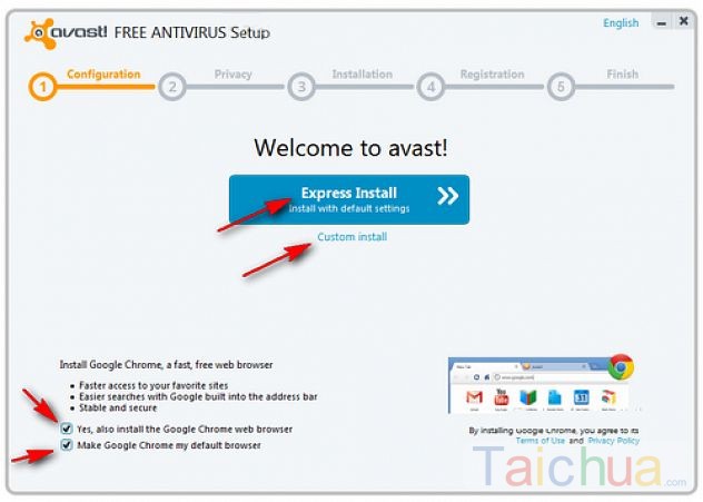 Hướng dẫn cài đặt Avast Free Antivirus trên máy tính