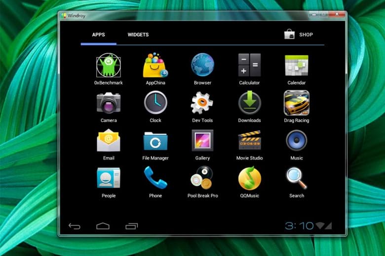 Hướng dẫn chạy ứng dụng Android trên Windroy