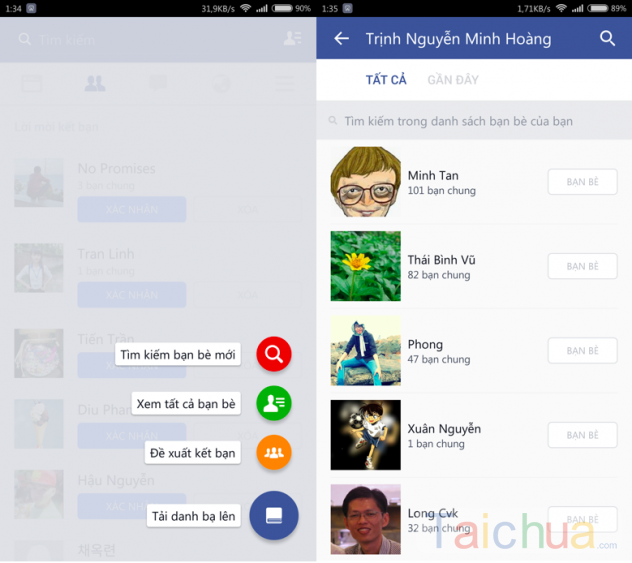 Tính năng thú vị Facebook dành cho Android và iOS