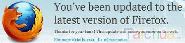 Làm thế nào để Update Firefox lên phiên bản mới nhất?
