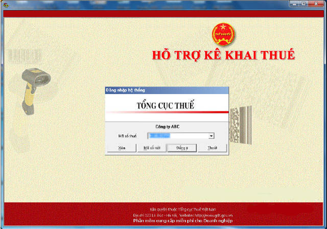 Tính năng phần mềm khai báo thuế HTKK