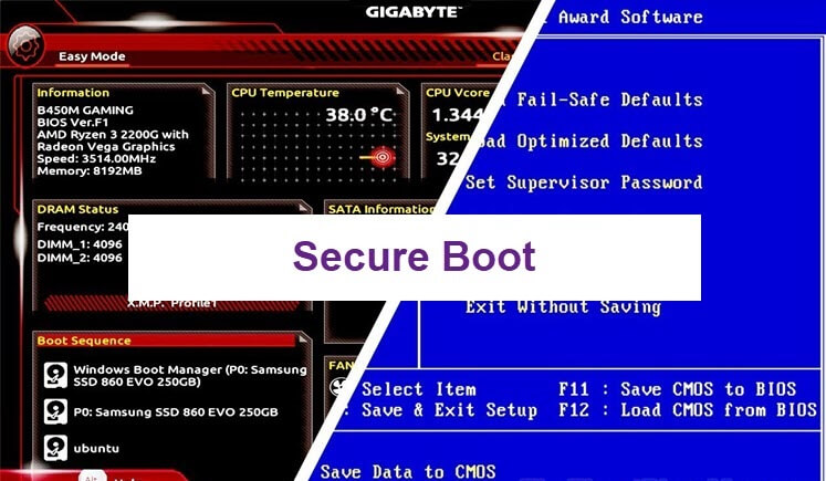Hướng dẫn tắt chế độ Secure Boot