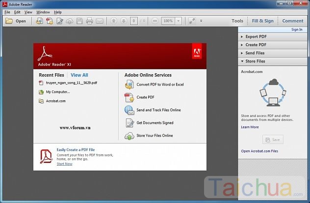 Tổng hợp danh sách phím tắt trong Adobe Reader trên Windows