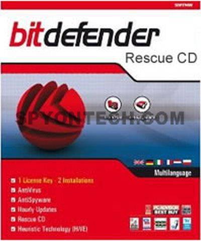 BitDefender Rescue CD- Biện pháp cứu hộ máy tính tuyệt vời nhất hiện nay