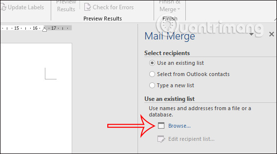 Cách gửi thư hàng loạt với Mail Merge trong Outlook