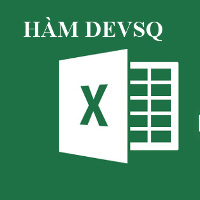 Hàm DEVSQ trong Excel và cách sử dụng