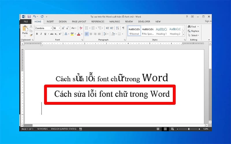 Cách sửa lỗi font chữ trong Word, Excel bằng Unikey