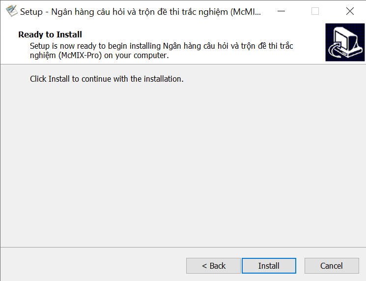 Cách tải và cài đặt phần mềm McMIX trên Windows