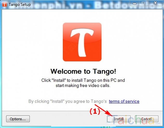Hướng dẫn cài đặt và đăng ký sử dụng Tango trên máy tính