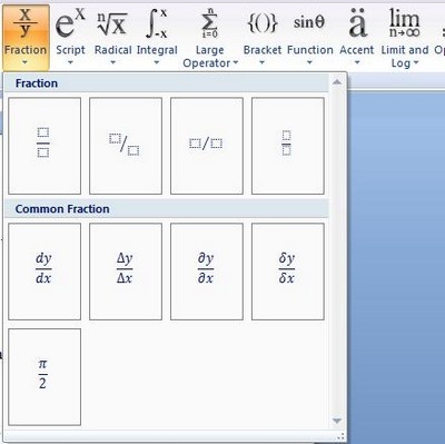 HƯỚNG DẪN CHÈN CÔNG THỨC TOÁN HỌC TRONG WORD 2016