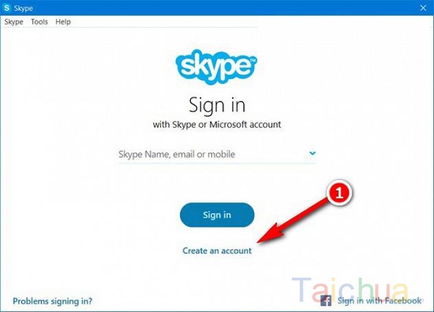 Hướng dẫn cách đăng ký Skype chat
