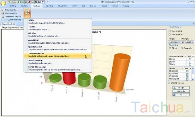 Phần mềm quản lý kho - bán hàng FPTNokiaSupport