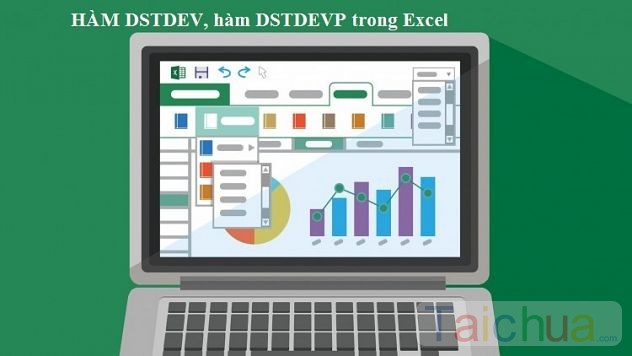 Hàm DSTDEV, hàm DSTDEVP trong Excel – Ước tính, tính độ lệch chuẩn trong Excel