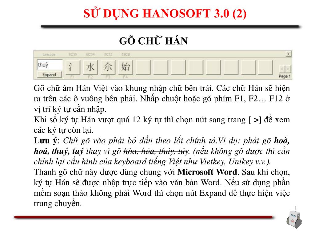 Hanosoft Tool - Bộ phần mềm tổng hợp công cụ tiện ích Hán-Nôm