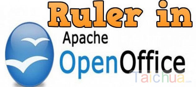 Hiển thị Ruler, thanh thước kẻ căn chỉnh lề trong OpenOffice