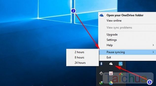 Thủ thuật dừng đồng bộ hóa OneDrive trên Windows 10