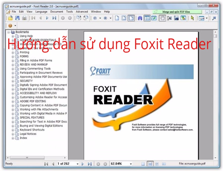 Hướng dẫn sử dụng Foxit Reader cực đơn giản