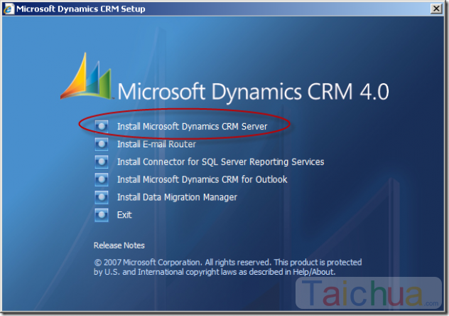 Hướng dẫn cài đặt phần mềm Microsoft Dynamic CRM