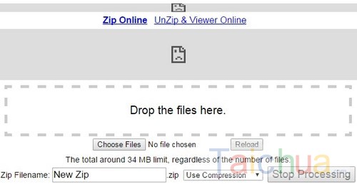 Cách nén và giải nén file Zip trực tuyến