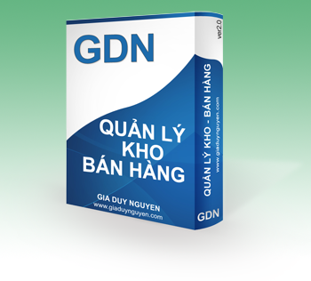 Phần mềm GDN quản lý kho hàng chuyên nghiệp