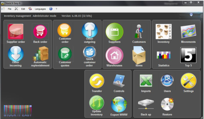 Phần mềm quản lý kho Stock It Easy