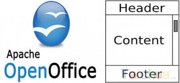 Hướng dẫn tạo Header và Footer trong OpenOffice