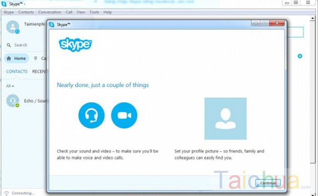 Tạo tài khoản Skype đơn giản nhanh chóng
