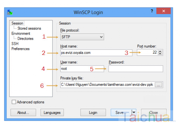 Hướng dẫn cách cài đặt và sử dụng WinSCP để truy cập server linux