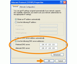 Đổi DNS trên windows XP 6