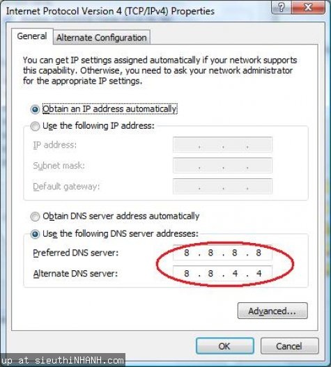 Hướng dẫn đổi DNS trong windows 7 - 5