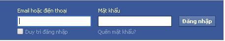 Đổi mật khẩu facebook